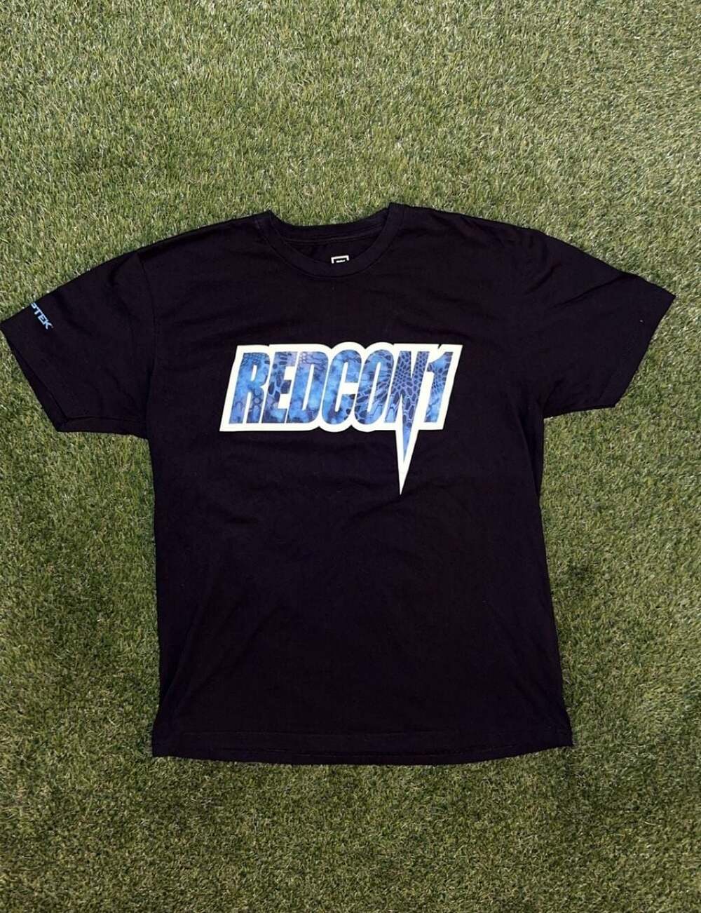 Redcon1 Men's Logo T-Shirt with Kryptek Camo Print, Size Large